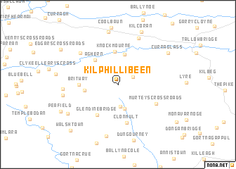 map of Kilphillibeen