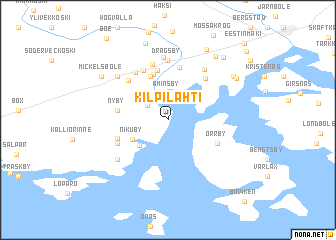 map of Kilpilahti