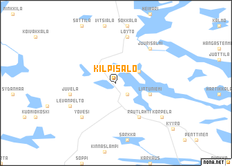 map of Kilpisalo