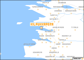 map of Kilpukkaperä