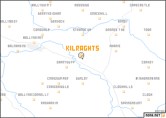 map of Kilraghts