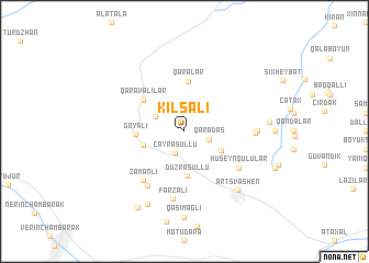 map of Kilsǝli