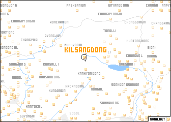 map of Kilsang-dong