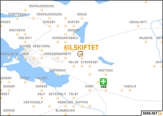 map of Kilskiftet