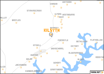 map of Kilsyth
