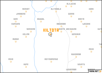 map of Kʼīltʼota