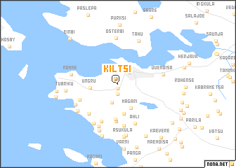 map of Kiltsi