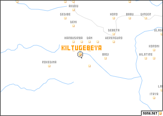 map of Kʼīltʼu Gebeya