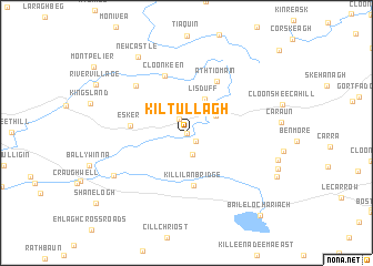 map of Kiltullagh