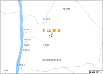 map of Kiluania