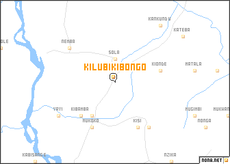 map of Kilubi-Kibongo