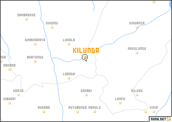 map of Kilunda