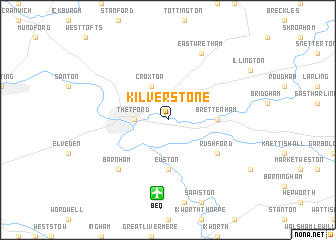 map of Kilverstone