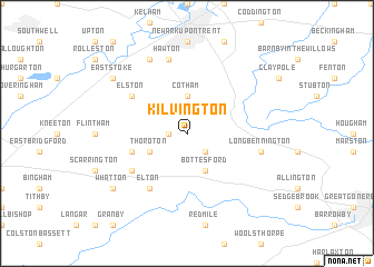 map of Kilvington