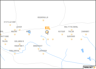 map of Kilʼ