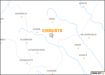 map of Kimadiata