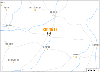 map of Kimaeti