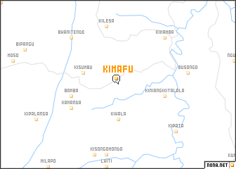 map of Kimafu