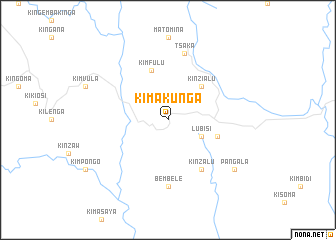 map of Kimakunga
