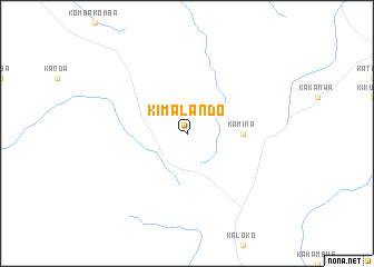 map of Kimalando