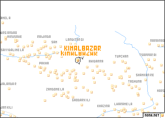 map of Kimal Bāzār