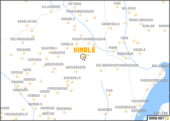map of Kimalé