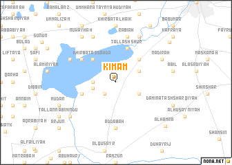 map of Kimām