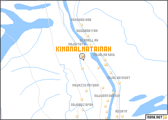 map of Kīmān al Maţā‘inah