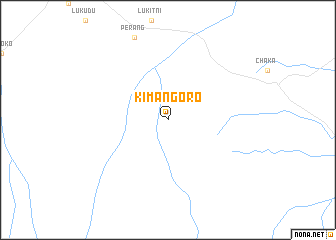 map of Kimangoro