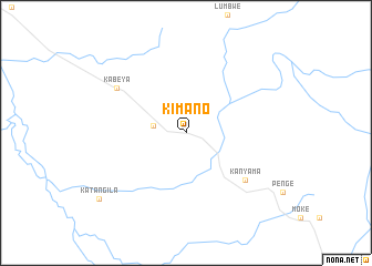 map of Kimano