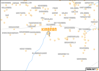 map of Kīmārān