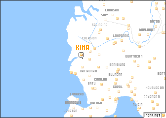 map of Kima