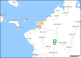 map of Kima