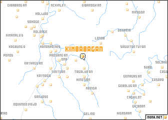 map of Kimbabagan