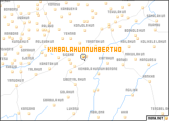 map of Kimbalahun Number Two