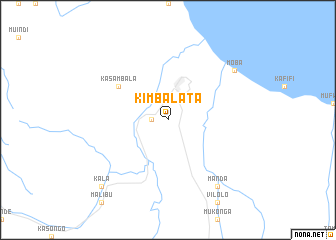 map of Kimbalata