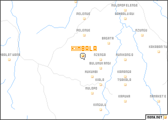 map of Kimbala
