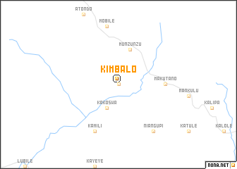 map of Kimbalo