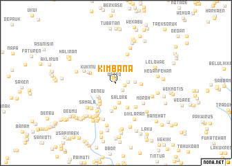 map of Kimbana