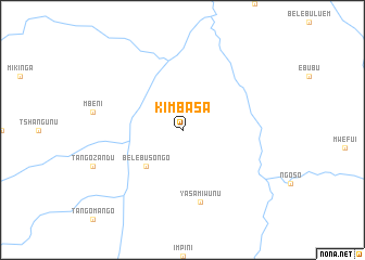 map of Kimbasa
