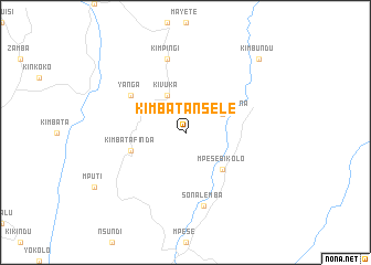 map of Kimbata Nsele