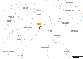 map of Kimba