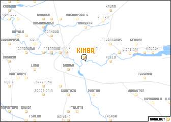 map of Kimba