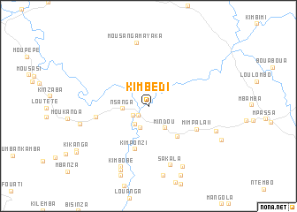 map of Kimbedi