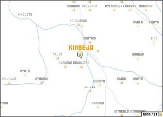 map of Kimbeja