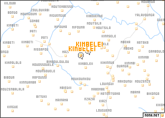 map of Kimbélé I