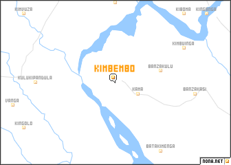 map of Kimbembo
