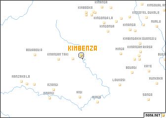 map of Kimbenza