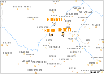 map of Kimbéti