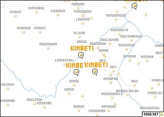 map of Kimbéti